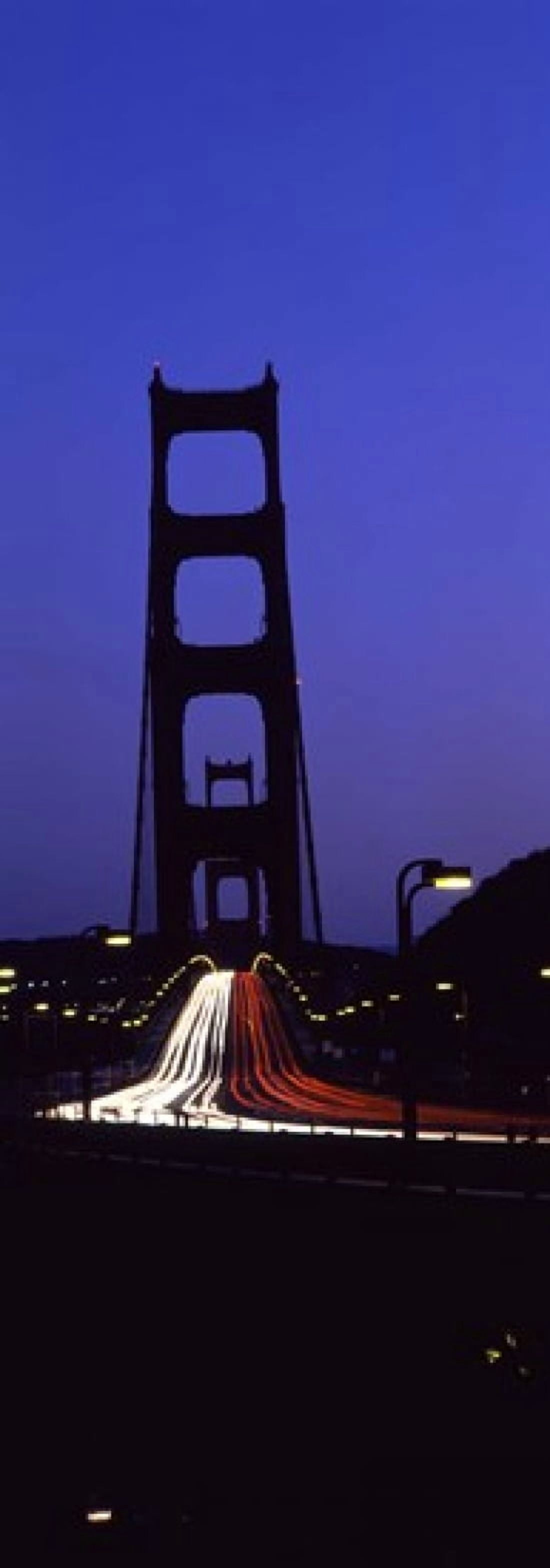 Traffic on a suspension bridge Golden Gate Bridge San Francisco Bay San Francisco California USA Canvas Art - Panoramic Images (36 x 13)