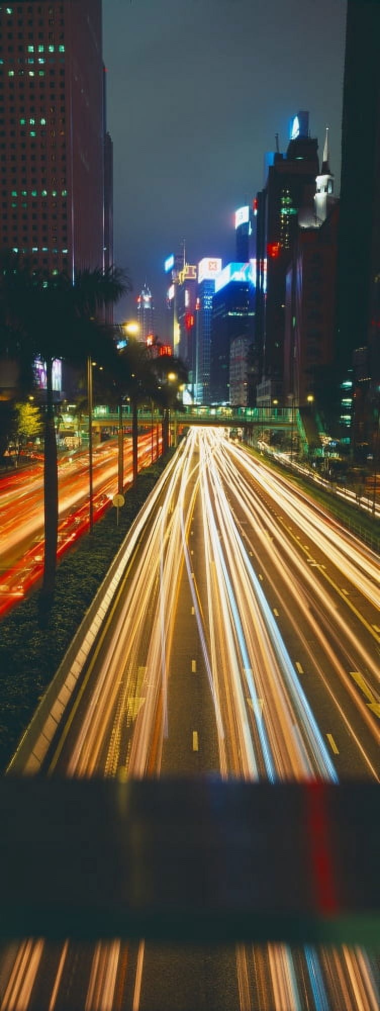 Traffic on the road Hong Kong China Canvas Art - Panoramic Images (27 x 9)