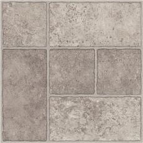 Bodden Bay Grey 12" x 12" Peel and Stick Vinyl Tile