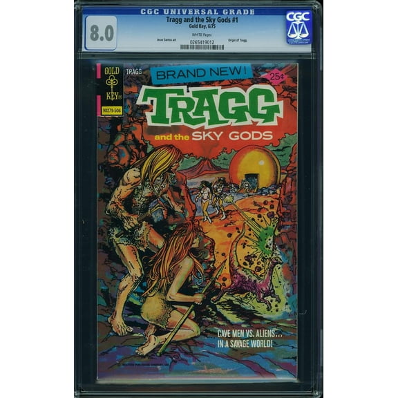 Tragg and the Sky Gods #1 - CGC 8 Comic Book
