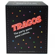 Tragos Bilingual - English Y Espanol - The Party Game for Latinos, Relatable Hilarious Cultural Spanglish Adult Card Game, Fun Prompts & Dares