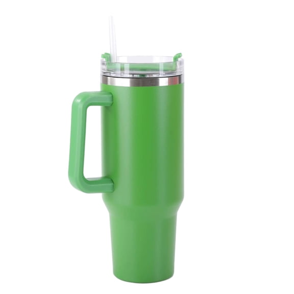 Trail 40 oz Tumbler with Handle, Shimmer Sonic Lime