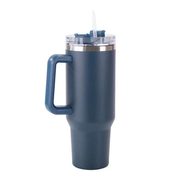 Trail 40 oz Tumbler with Handle, Shimmer Sonic Lime