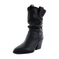 thumbnail image 1 of Steve Madden Taos Women's Boots Black Leather Size 5 M, 1 of 8