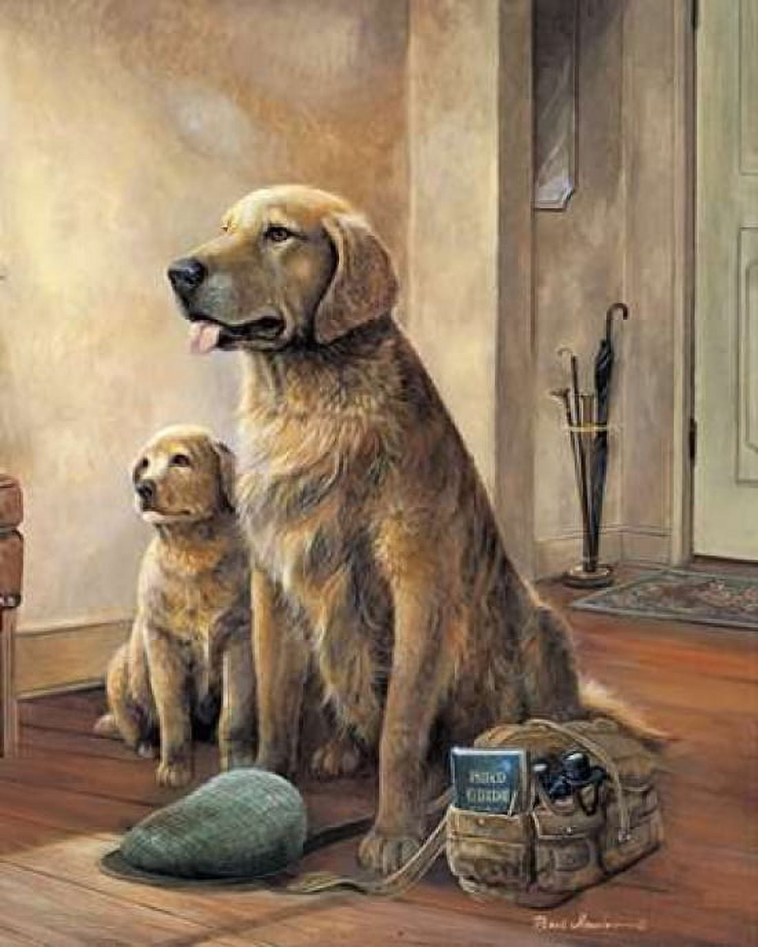 Trail Buddies Canvas Art - Ruane Manning (24 x 30)