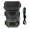 Trail Camera IR Night Vision Waterproof HD Solar Powered Deer Camera