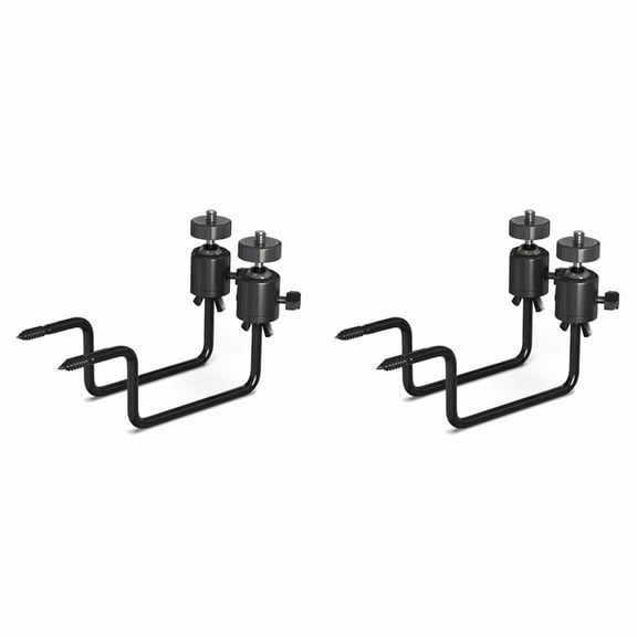 Trail Camera Tree Mount: 360 Degrees Adjustable Game Camera Mount with 1/4 Inch , Easy Installation 4 Pack