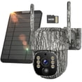 thumbnail image 1 of CAMPARK Cellular Trail Camera 4G LTE with SIM&SD Card, 360° View HD Live Streaming Solar Security Camera with Night Vision Motion Detection Auto Tracking 2.5K Game Camera for Hunting&Outdoor Security, 1 of 11