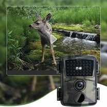 Trail&Game Camera Wildlife Hunting Cam 20MP Image 1080P/720P Video with Invisible Night Vision IP56 Waterproof and Password Protected, for Hunting Outdoor Researching Watching