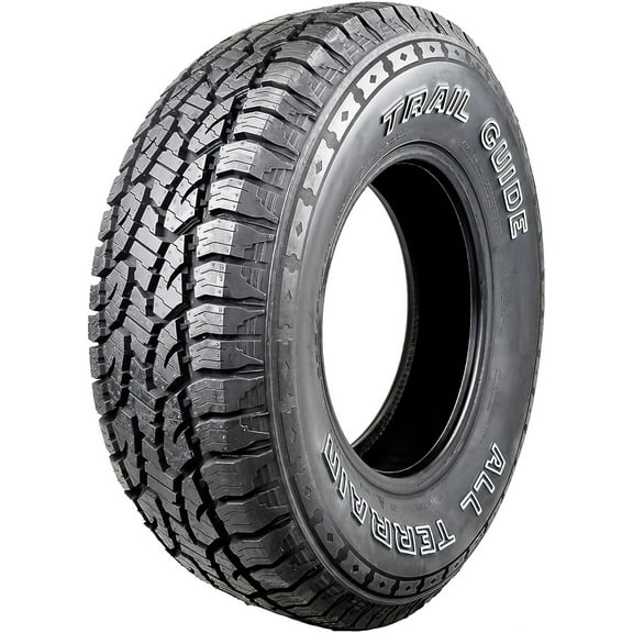 Trail Guide All Terrain 265/65R17 112S AT A/T Tire Fits: 2005-15 Toyota Tacoma Pre Runner, 2000-06 Toyota Tundra Limited