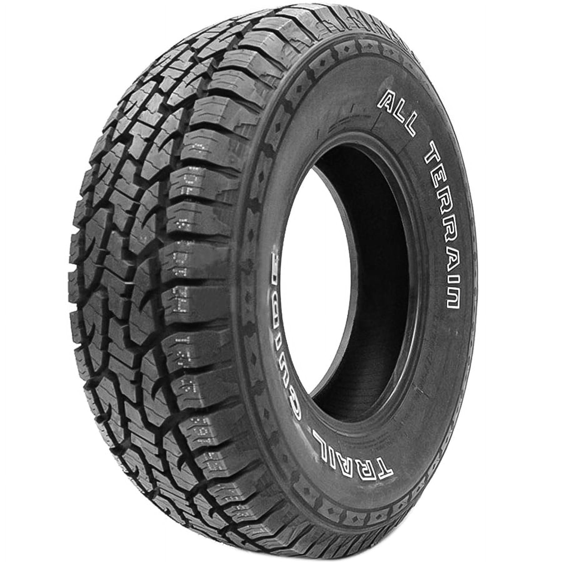 Trail Guide All Terrain 275/65R18 116T AT A/T Tire Fits: 2015-23 Ford F-150 Lariat, 2019-23 Chevrolet Silverado 1500 LT Trail Boss