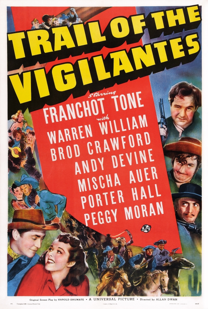 Trail Of The Vigilantes U Canvas Art - (11 x 17)