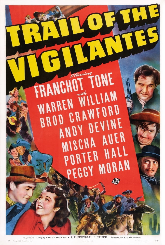 Trail Of The Vigilantes U Canvas Art - (24 x 36)