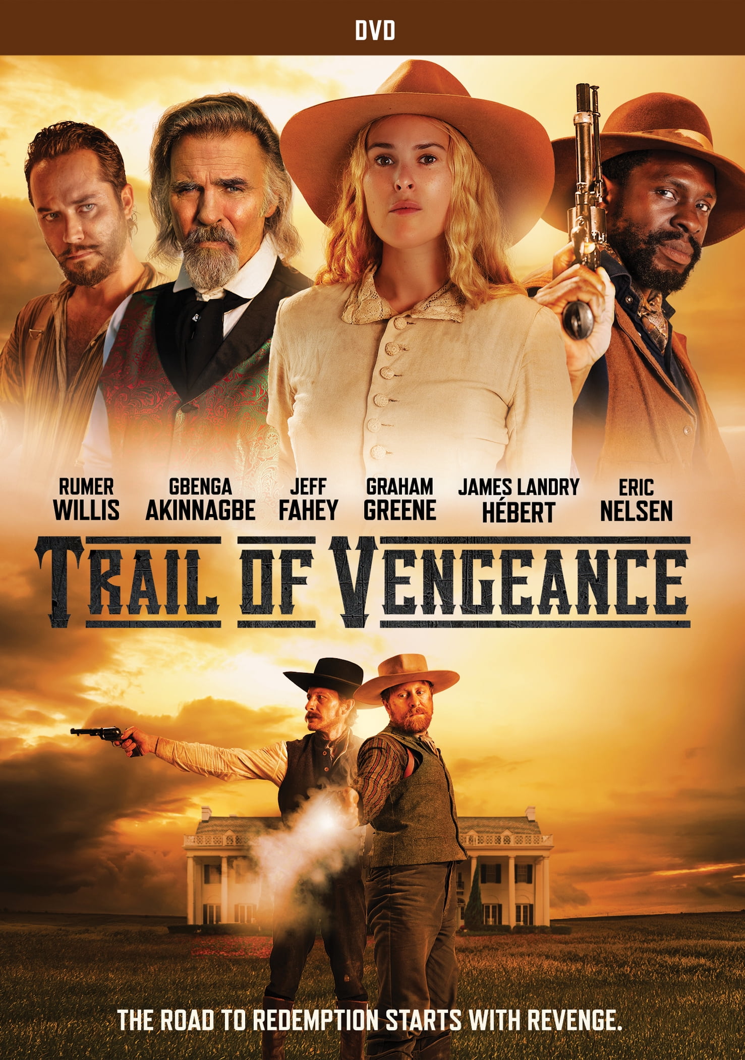 SDS Trail of Vengeance DVD Western Action Drama 1875 Widow Murd12r