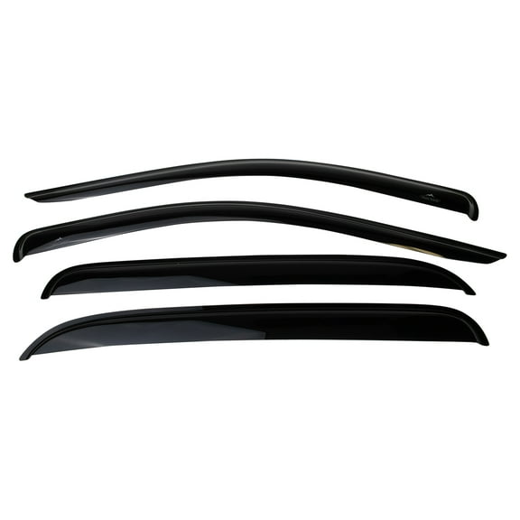 Trail Ridge Front & Rear Side Window Rain Deflector Guard Smoke for Ram Truck TRG02665 Fits select: 2006-2008 DODGE RAM 1500, 2006-2009 DODGE RAM 2500
