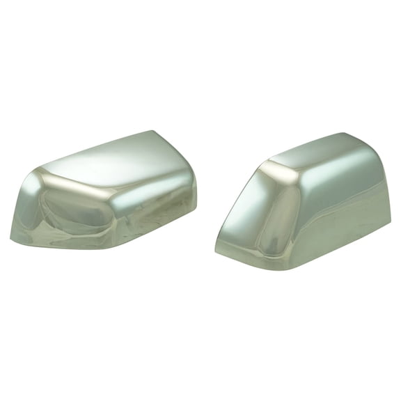 Trail Ridge Mirror Cap Chrome OE Style Clip-In Pair of 2 for Ford F150 Pickup TR00481