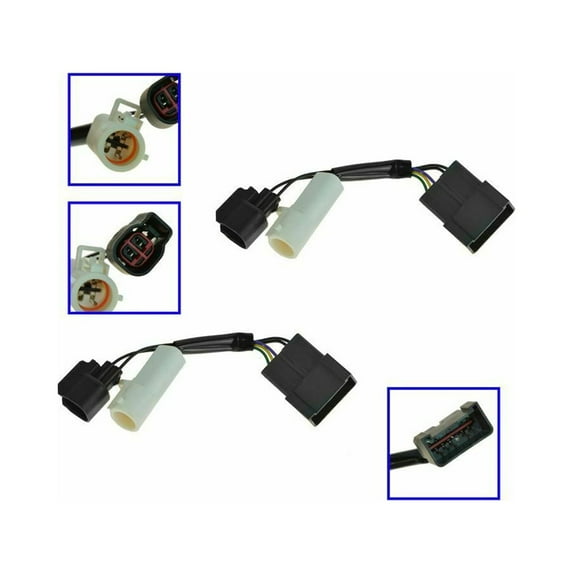 Trail Ridge Mirrors Power Heated Upgrade Harness Adapter LH RH Set For Ford Fits select: 1999 FORD F350 SRW SUPER DUTY, 1999-2003 FORD F250 SUPER DUTY