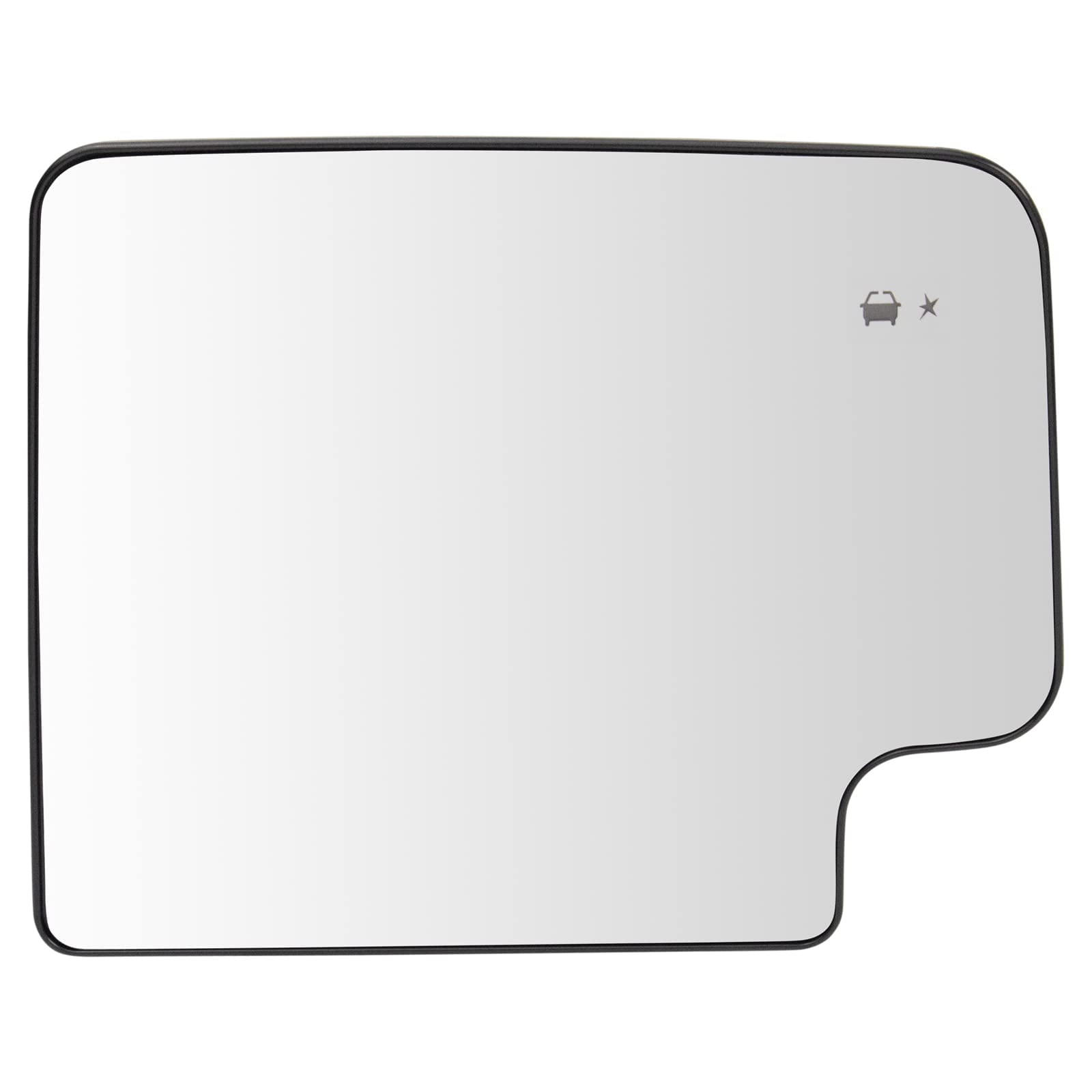 Driver Side Upper Mirror Glass For 2020-2021 Silverado 2500 3500 Gmc Sierra Heated Blind Spot 447847