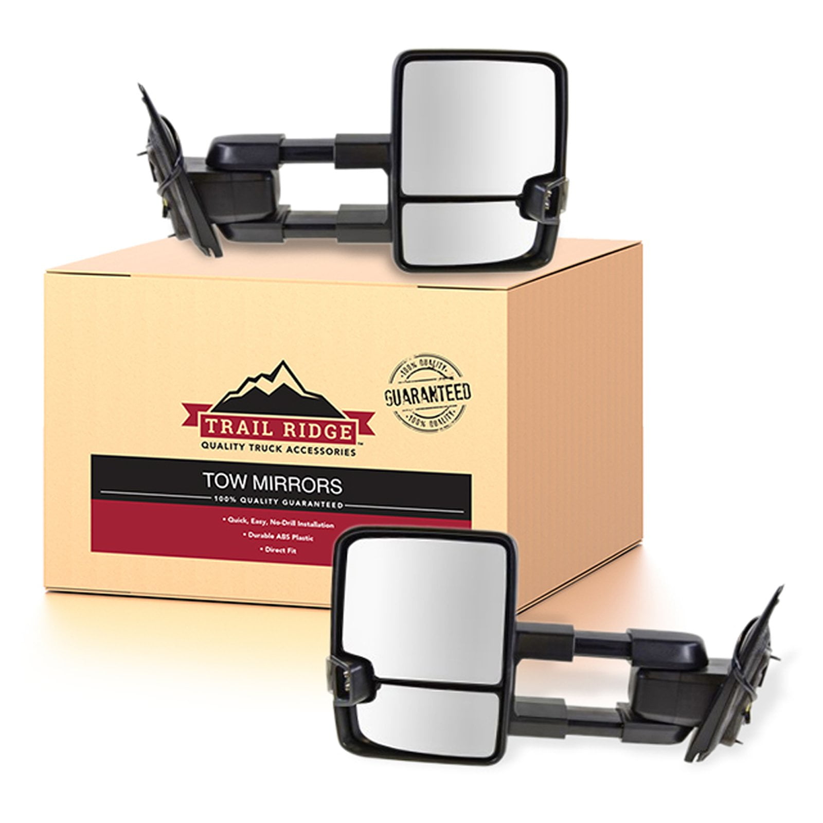 Trail Ridge Towing Mirror Turn Signal Light Pair - Amber Clearance Marker For 2007-2017 Toyota Tundra - View #3