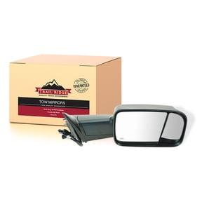 Trail Ridge Tow Mirror Power Folding Heated Turn Signal Puddle Black RH for Ram TR00084 Fits select: 2013-2018 RAM 1500, 2013-2018 RAM 2500