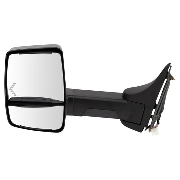 Trail Ridge Tow Mirror Power Heated LED Signal Smooth Black LH for GM Van TR00907 Fits select: 2003-2018 CHEVROLET EXPRESS G2500, 2004-2018 CHEVROLET EXPRESS G3500