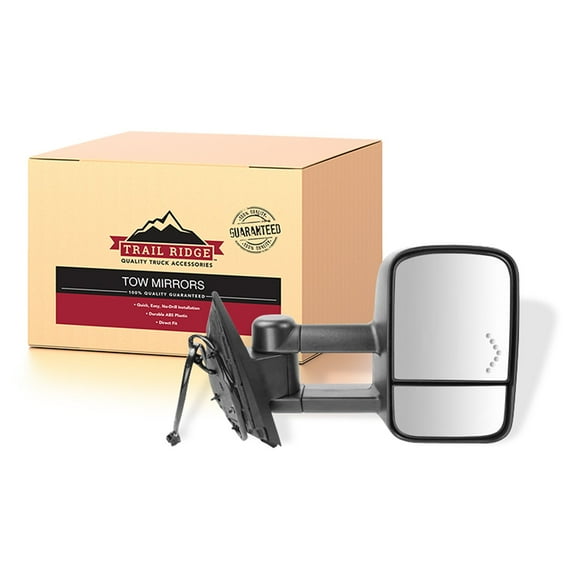 Trail Ridge Towing Mirror Power Heated Signal Right RH for Sierra Silverado New TR00004