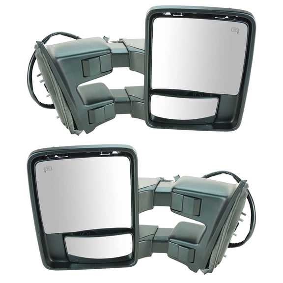 Trail Ridge Upgrade Power Folding Heated Turn Signal Towing Mirror Pair for Ford TR00263 Fits select: 2011-2016 FORD F250, 2011-2016 FORD F350