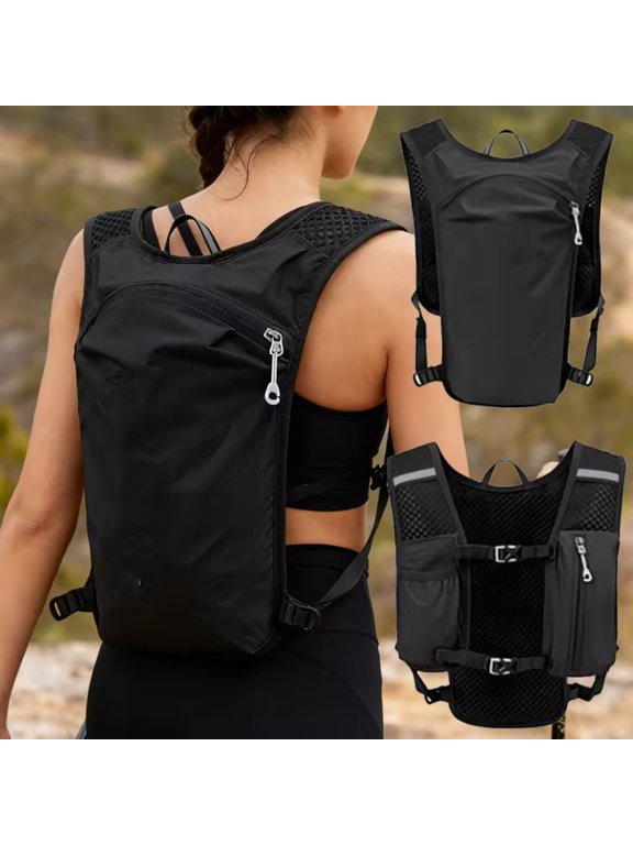 Trail Running Backpack Breathable Hydration Vest Lightweight Cycling Run Jogging Marathon Backpack Outdoor Sports Hiking Vest