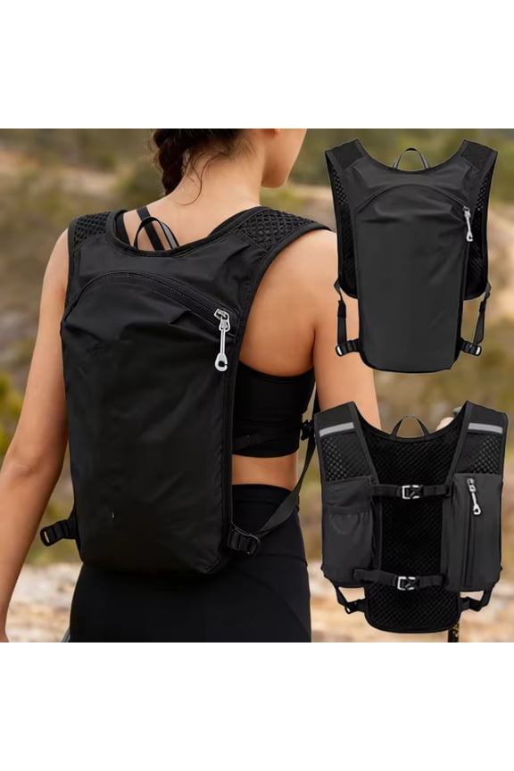 Trail Running Backpack Breathable Hydration Vest Lightweight Cycling Run Jogging Marathon Backpack Outdoor Sports Hiking Vest