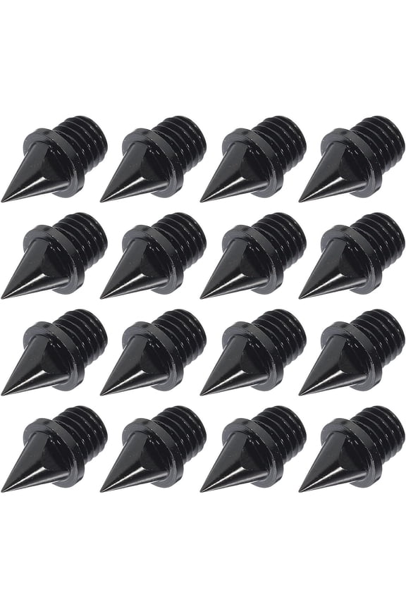 Trail Running Shoes Outdoor Stuff 16Pcs Track Spikes Replacements Steel Track Shoe Spikes for Sports Running High Jumping Cross Country Track Shoes Trail Running Shoes Ladies Sneakers Black