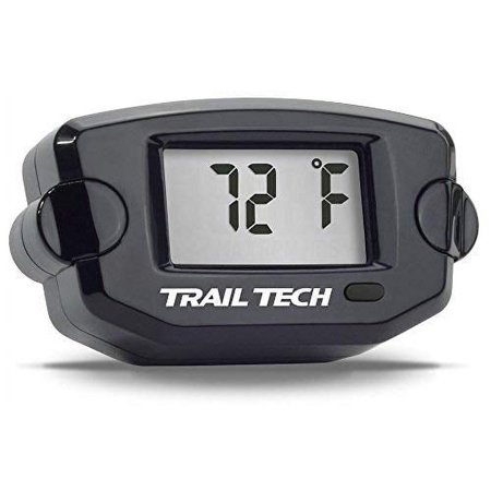 Trail Tech 742-EH1 Black TTO Temperature Digital Gauge 19mm Radiator Hose Sensor