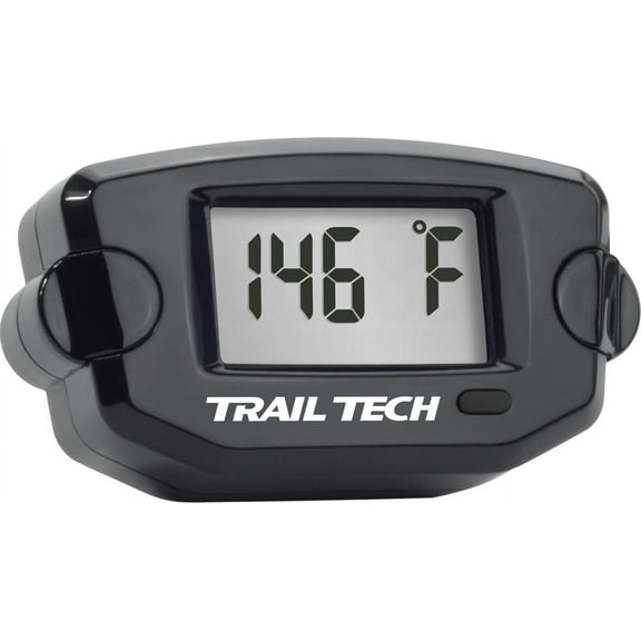 Trail Tech 742-ES1 Surface Mount Universal Temperature Meter w/ Radiator Screw Sensor - M6x10 - Black