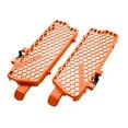 thumbnail image 1 of Trail Tech Radiator Guards Orange, 1 of 4