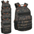 thumbnail image 1 of Trail maker 24 Pack Wholesale Multi Pocket Laptop Student Backpacks with Luggage Straps Bulk for School, Homeless Adults (Camo Pack), 1 of 7