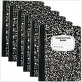 Trail maker 50 Pack Black Composition Notebooks Bulk College Ruled