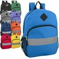 thumbnail image 1 of 24 Pack of Classic Solid Color & Reflective Multipocket Backpacks for Commuting and Traveling in Assorted Colors Pack, 1 of 7