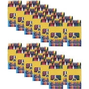 100 Pack of Crayons Containing 20 Crayons Per Box for Coloring - 2000 Count Crayons Total