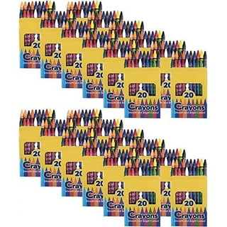 Madisi Crayon Bulk pack, Regular Size, 18 Colors, 900 Count