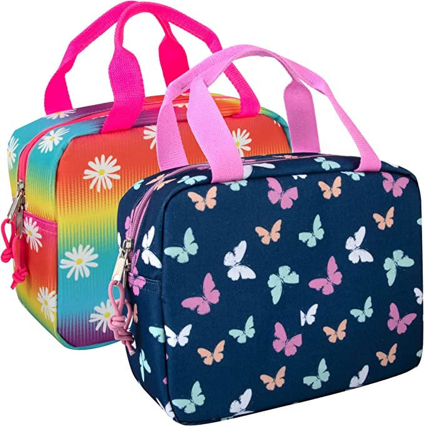 Trail maker Reusable Lunch Bags for Kids Bulk 24 Pack Insulated
