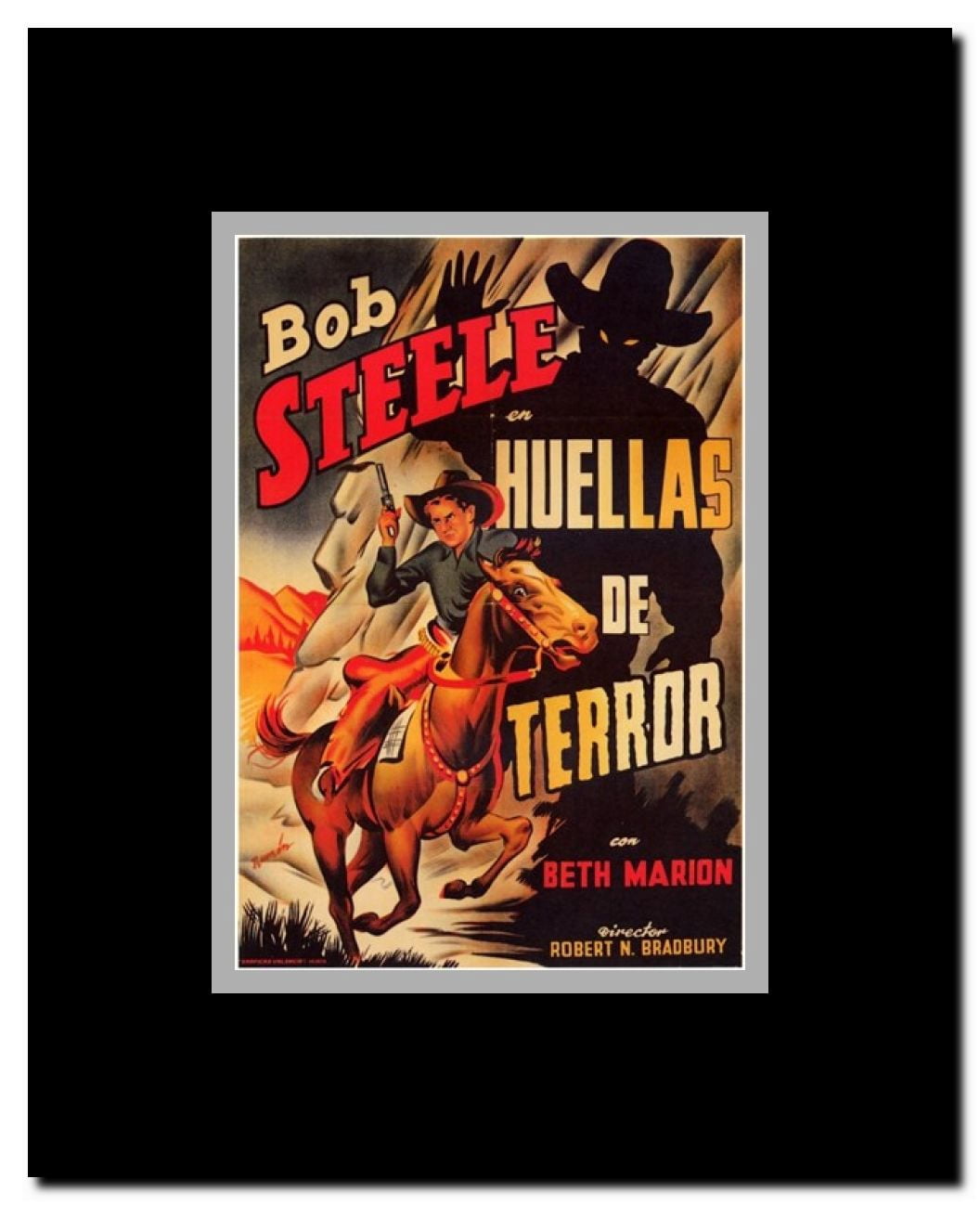 Trail of Terror Framed Movie Poster