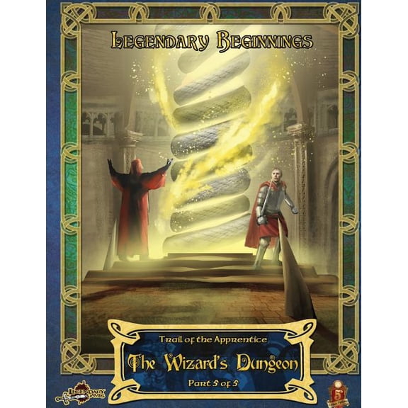 Trail of the Apprentice (5e): The Wizard's Dungeon (5E) (Series #5) (Paperback)