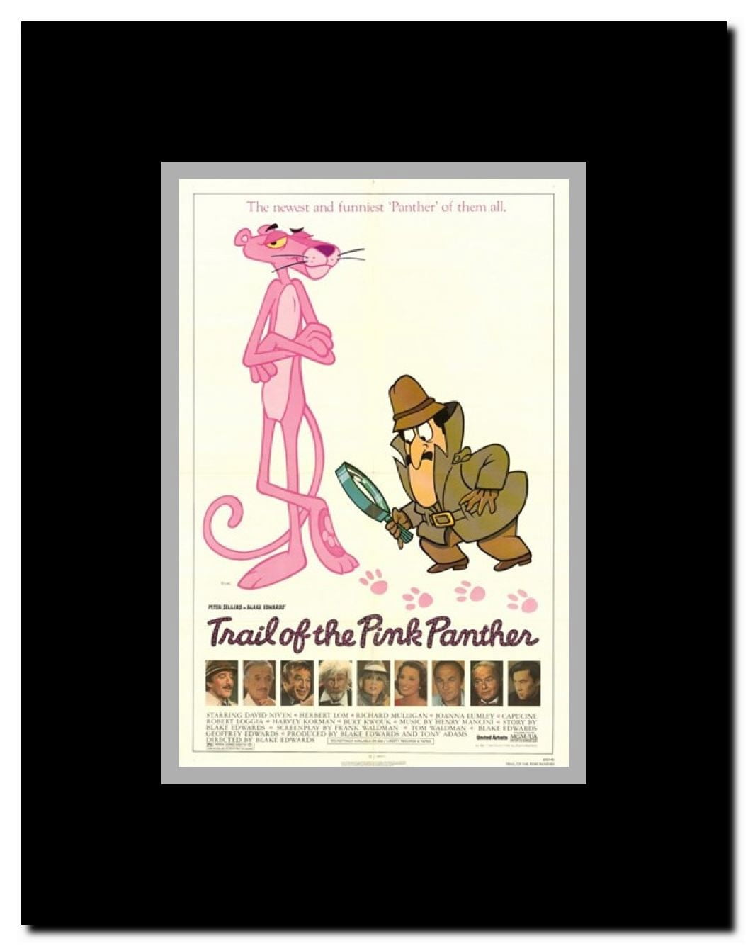 Trail of the Pink Panther Framed Movie Poster