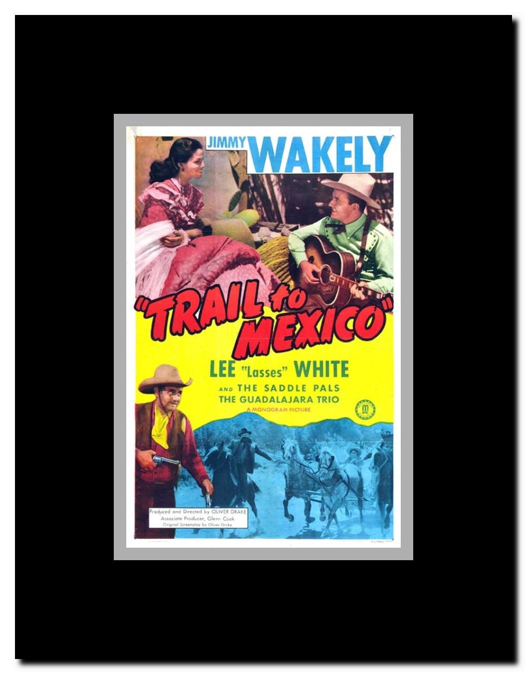 Trail to Mexico Framed Movie Poster