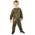 thumbnail image 1 of TrailCrest Boys Cotton Long Sleeve T-Shirt and Long Pants Set, 8, Camo, 1 of 7
