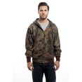 thumbnail image 1 of TrailCrest Men’s Full Zip Up Camo Hoodie Sweatshirt Casual Fashion Sweater Hooded Jacket, 2X, 1 of 7