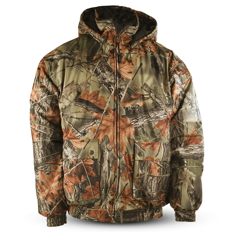 TrailCrest Men s Outdoor Hoodie Jacket Insulated Waterproof Warm Gear Coat 3X Highland Timber Walmart