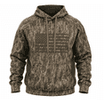 thumbnail image 1 of TrailCrest by Treel Men's Mossy Oak Hoodie Sweatshirt - Comfortable Stylish Jacket for Outdoor Activities, Hunting and Casual Wear, Bottomland Camo & Green, Large, 1 of 8