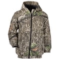 thumbnail image 1 of Mossy Oak Men's Insulated Camo Jacket – Country Roots Pattern – Quilted Lining, Cotton Twill Shell, Cold Weather Work Jacket, XL, Country Roots, 1 of 9