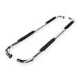 thumbnail image 1 of TrailFX 1110123041 Nerf Bar W/Step Pads 3"Round Bent Polished Stainless, 1 of 8