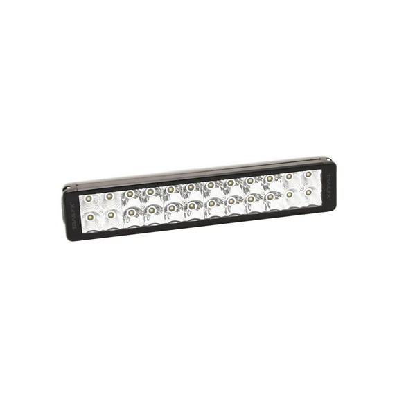 TrailFX 12DRSCM Light Bar LED 12"L 24 Clear OSRAM 3W Bulbs w/ hdwe & Wiring